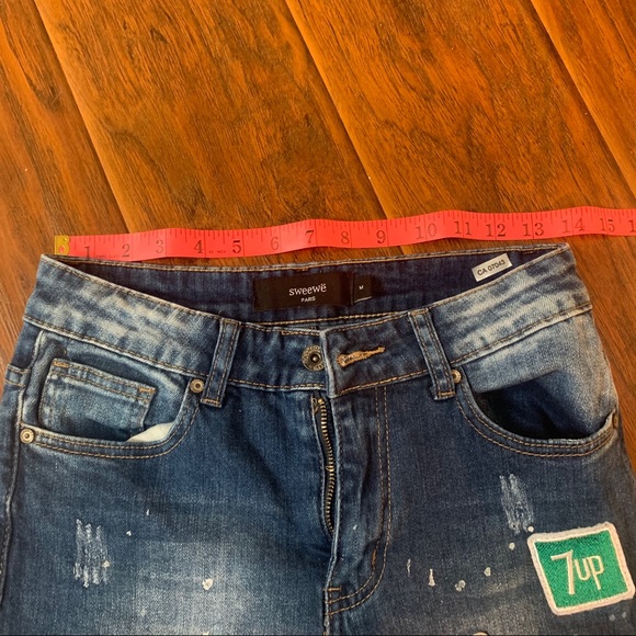 Patch jeans by SWEEWE Paris - Picture 7 of 9